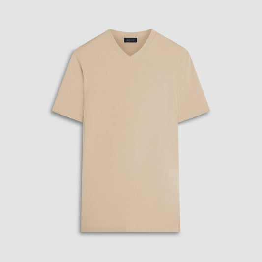 Bugatchi UV50 Performance T-Shirt Sand