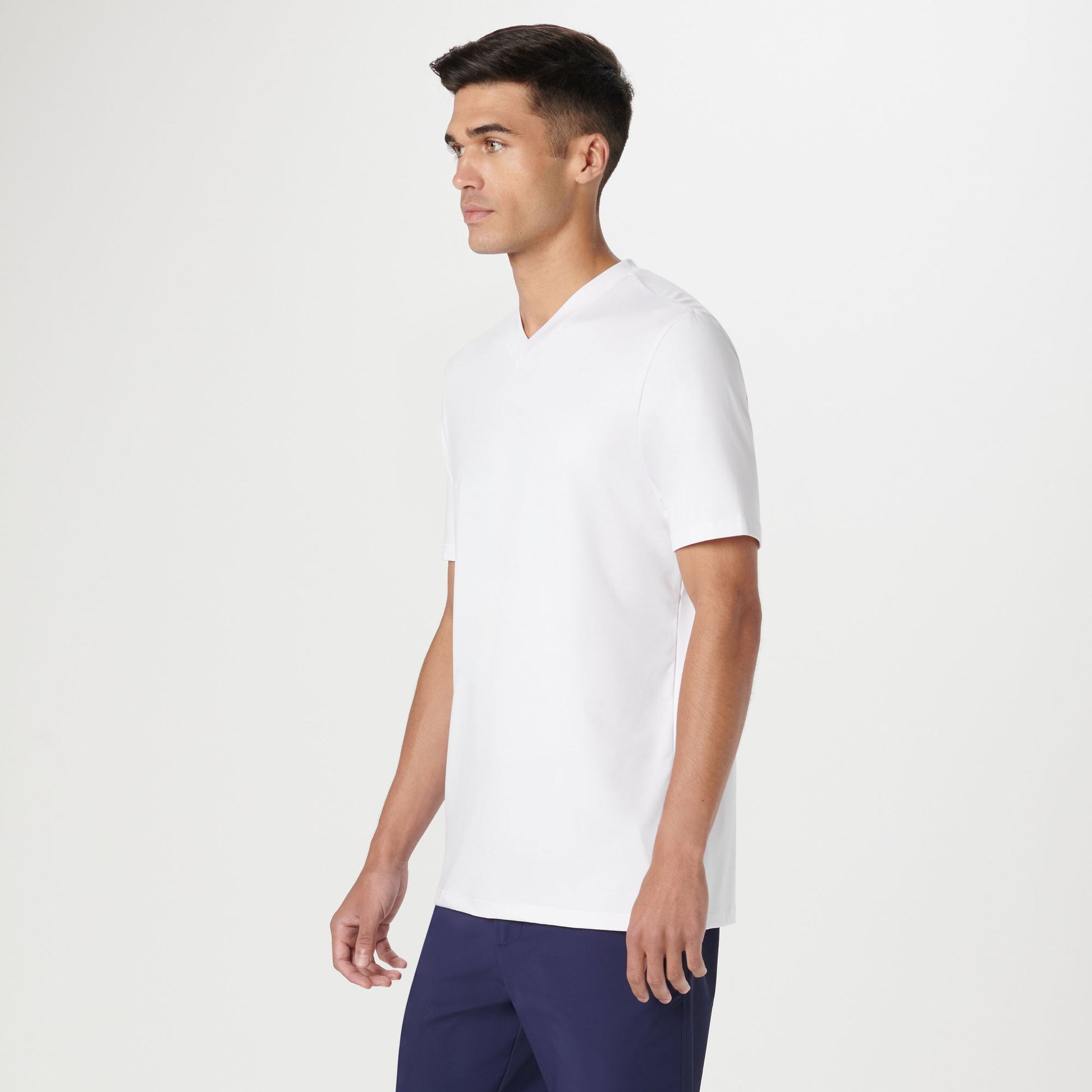 Bugatchi UV50 Performance T-Shirt White