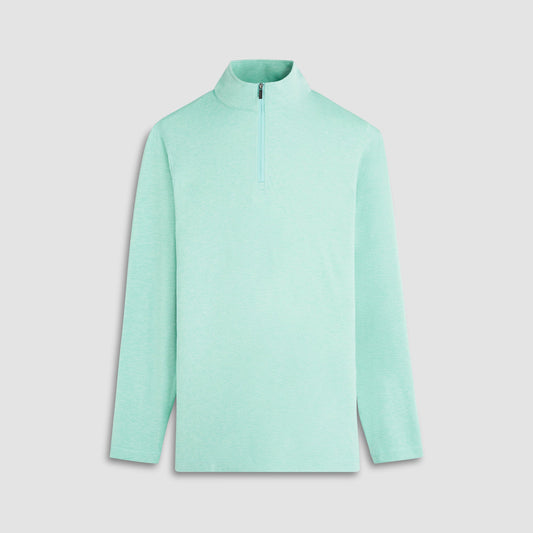 Bugatchi UV50 Performance Pullover Mint