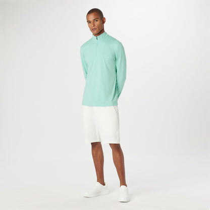 Bugatchi UV50 Performance Pullover Mint