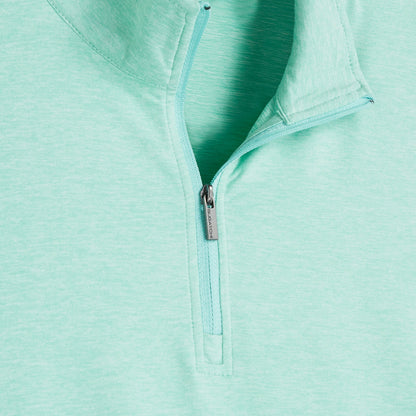Bugatchi UV50 Performance Pullover Mint