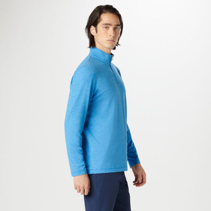 Bugatchi UV50 Performance Pullover Ocean