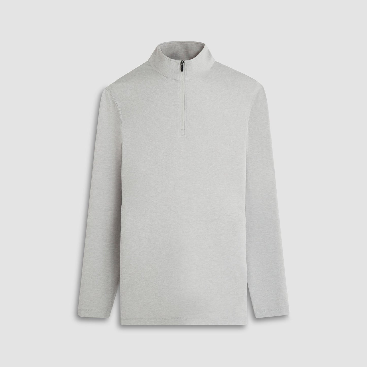 Bugatchi UV50 Performance Pullover Platinum