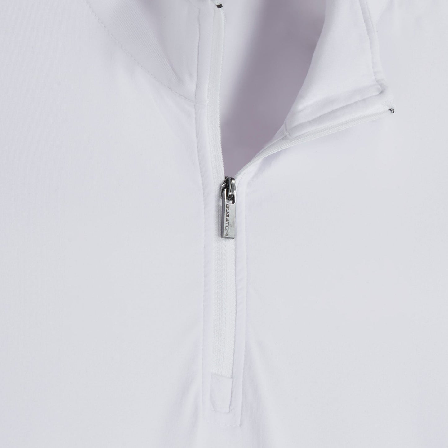 Bugatchi UV50 Performance Pullover White