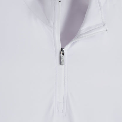 Bugatchi UV50 Performance Pullover White