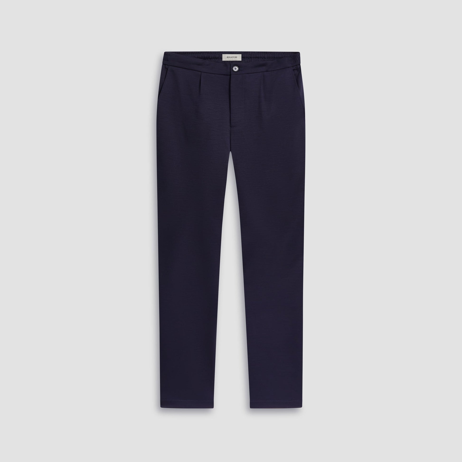 Bugatchi Performance Knit Dress Pants Navy