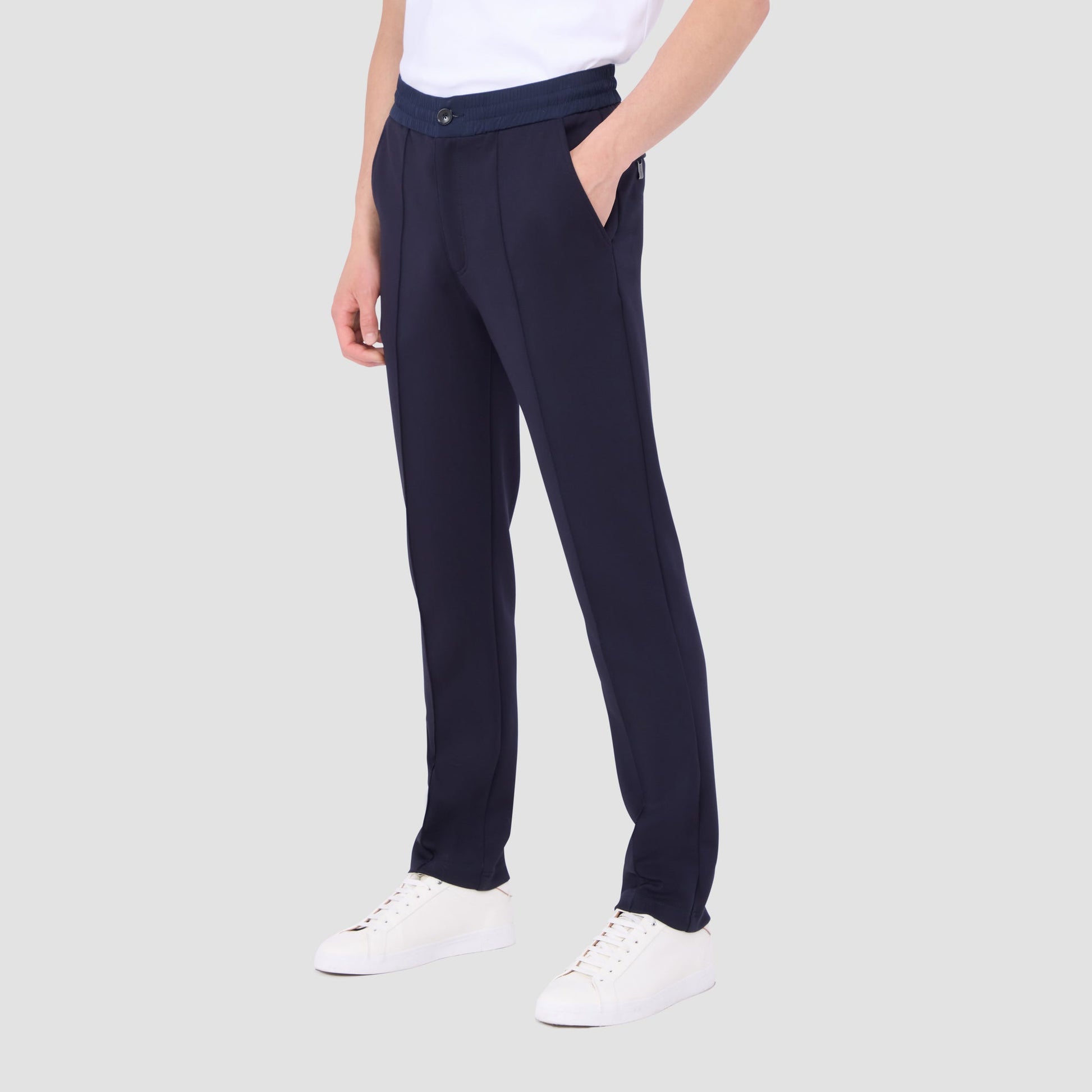 Bugatchi Soft Touch™ Performance Pants Navy