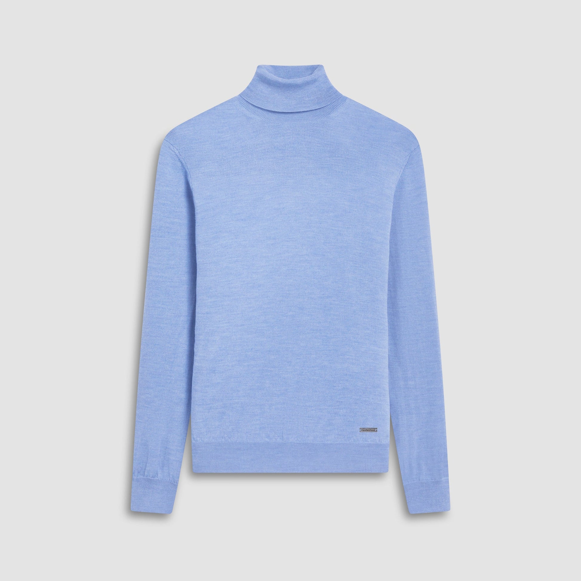 Bugatchi Sawyer Turtleneck Super Merino™ Sweater Air Blue