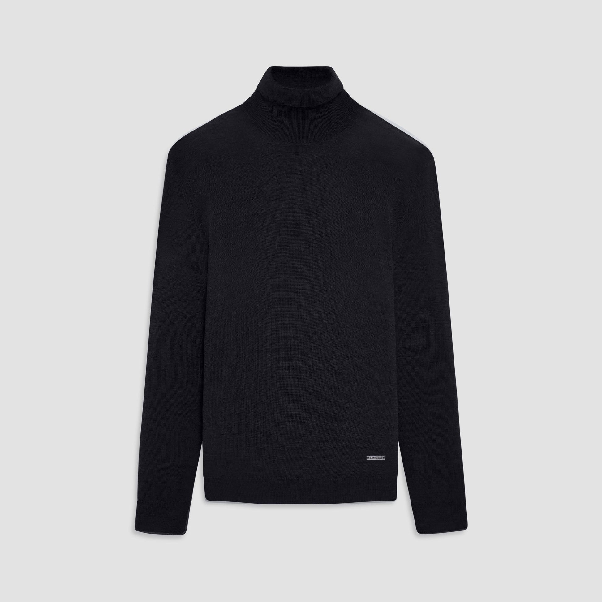 Bugatchi Sawyer Turtleneck Super Merino™ Sweater Black