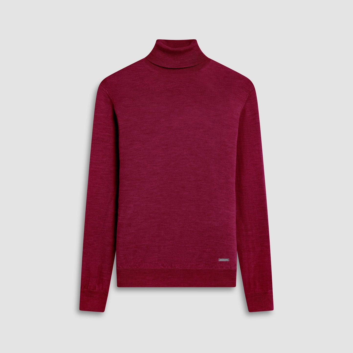 Bugatchi Sawyer Turtleneck Super Merino™ Sweater Burgundy