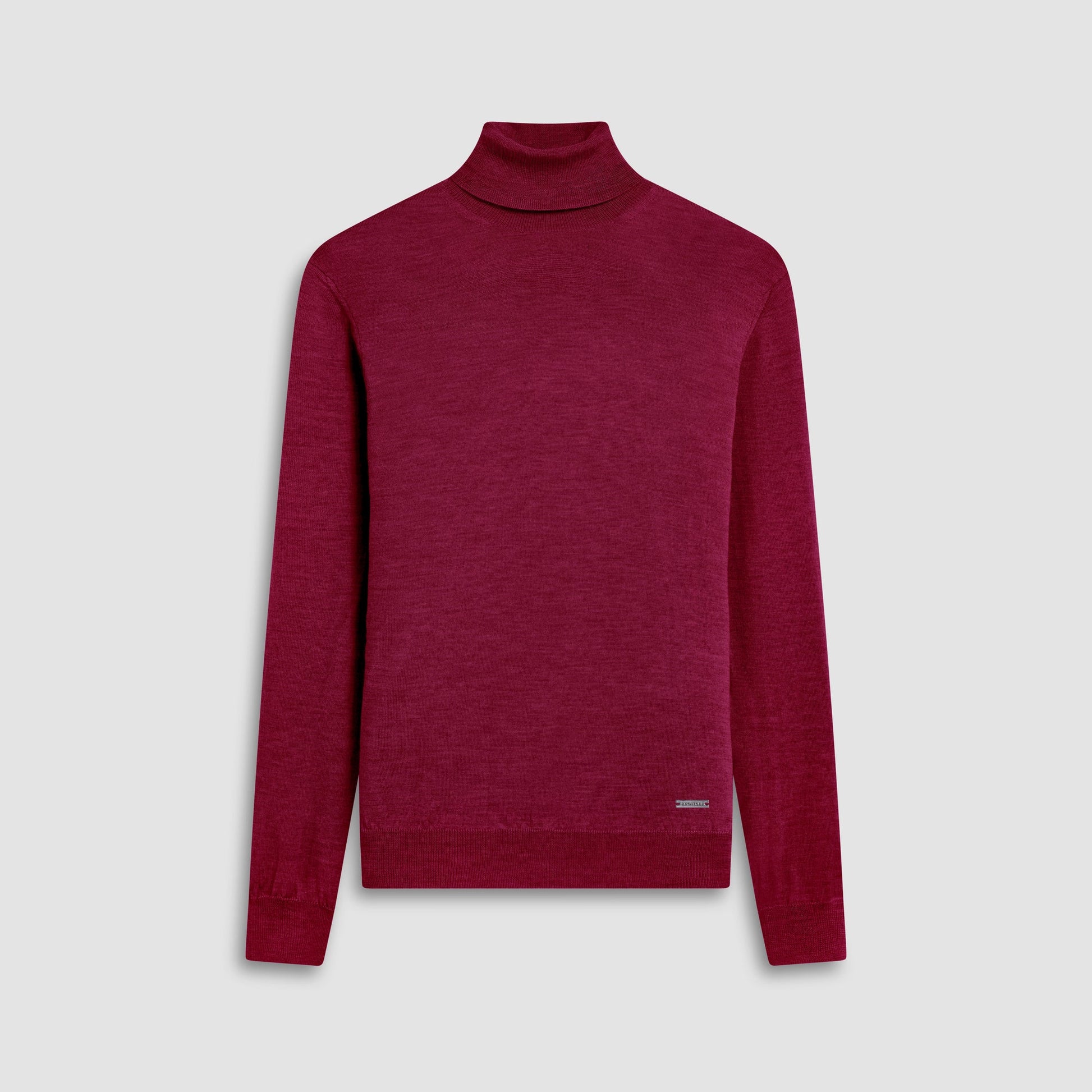 Bugatchi Sawyer Turtleneck Super Merino™ Sweater Burgundy