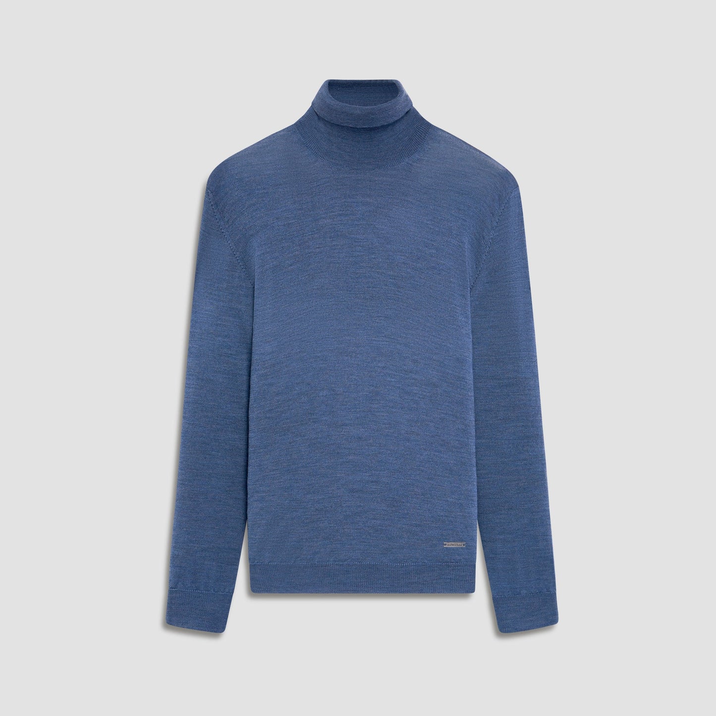 Bugatchi Sawyer Turtleneck Super Merino™ Sweater Denim