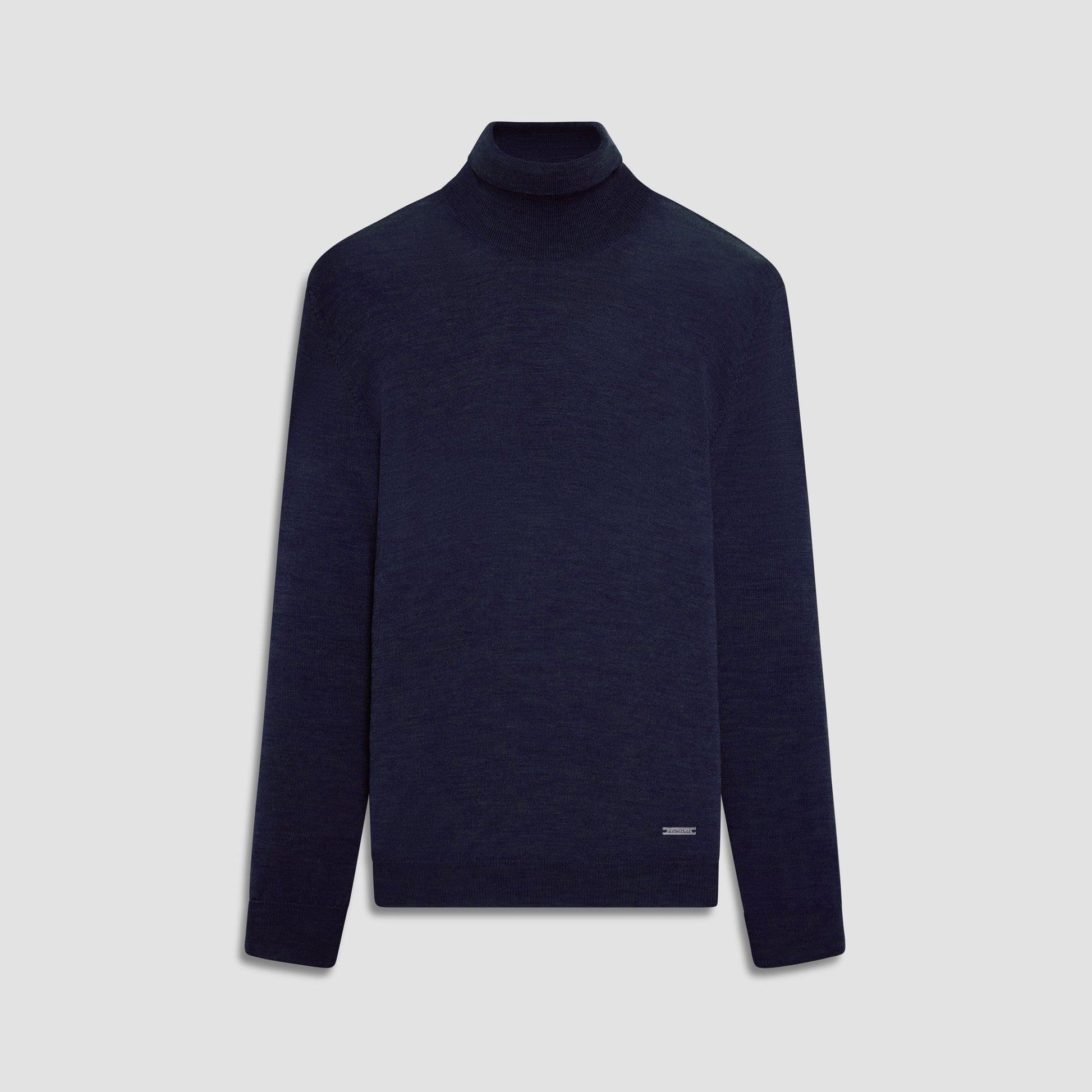 Bugatchi Sawyer Turtleneck Super Merino™ Sweater Midnight
