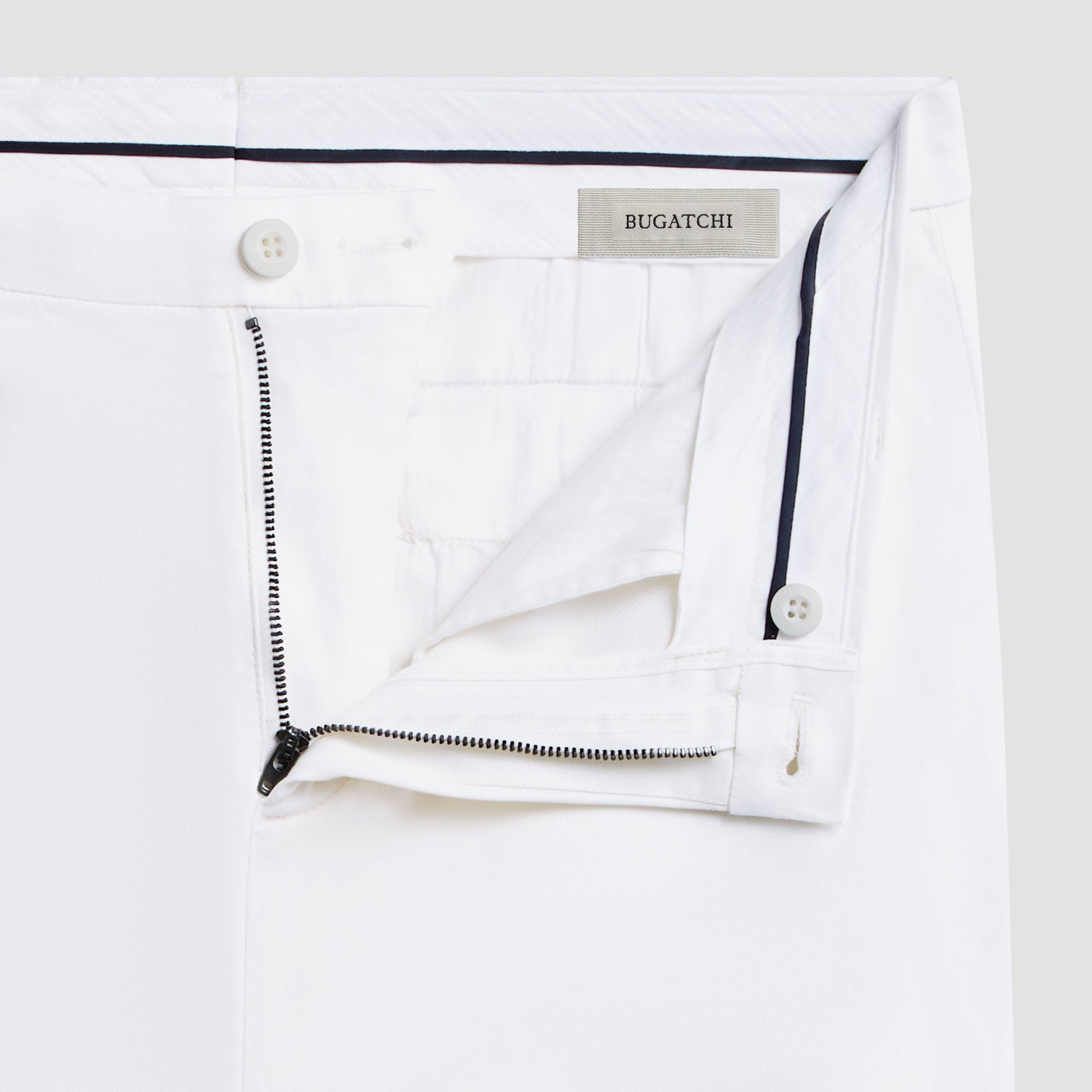 Bugatchi Parker Chino Pants Chalk