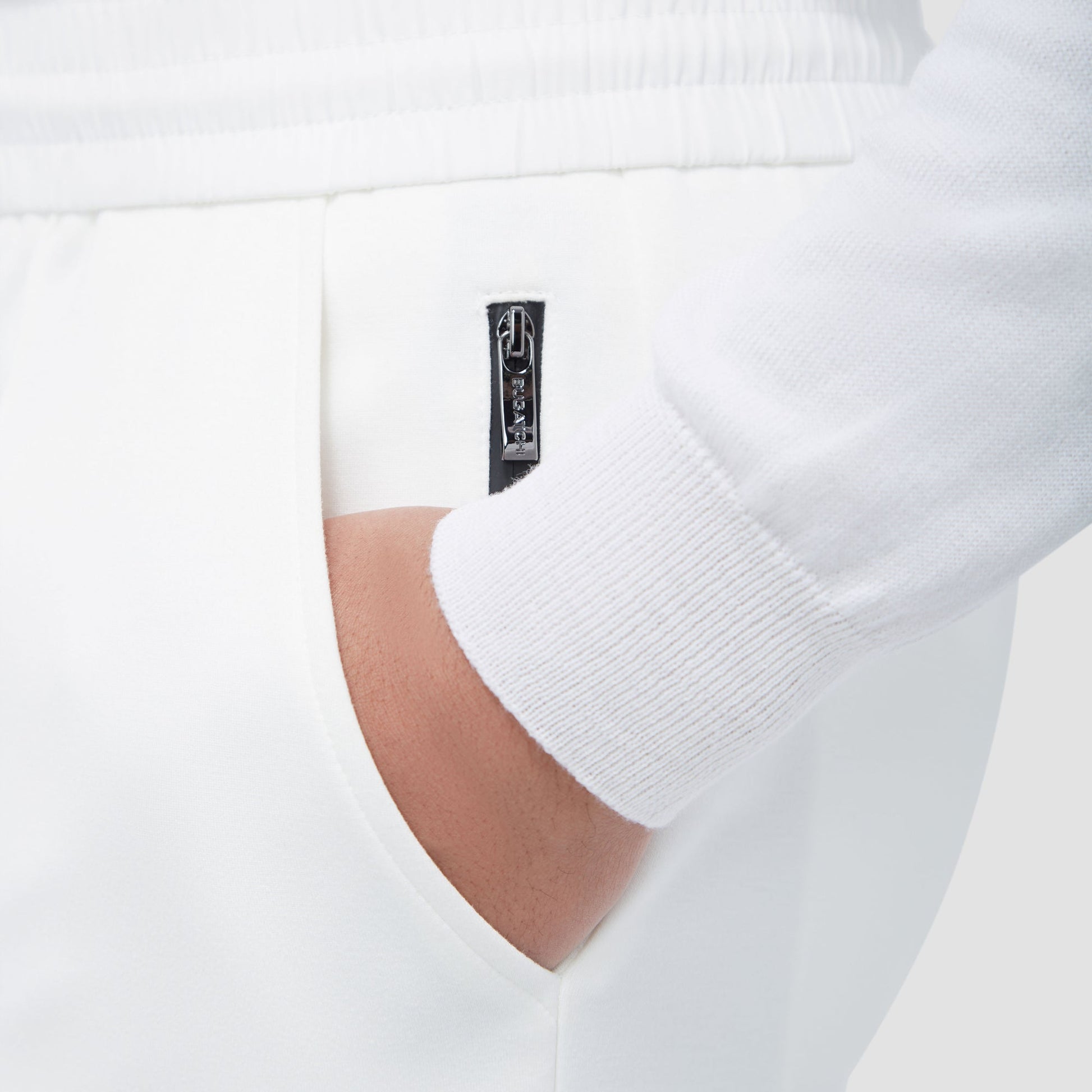 Bugatchi Soft Touch™ Performance Pants Chalk