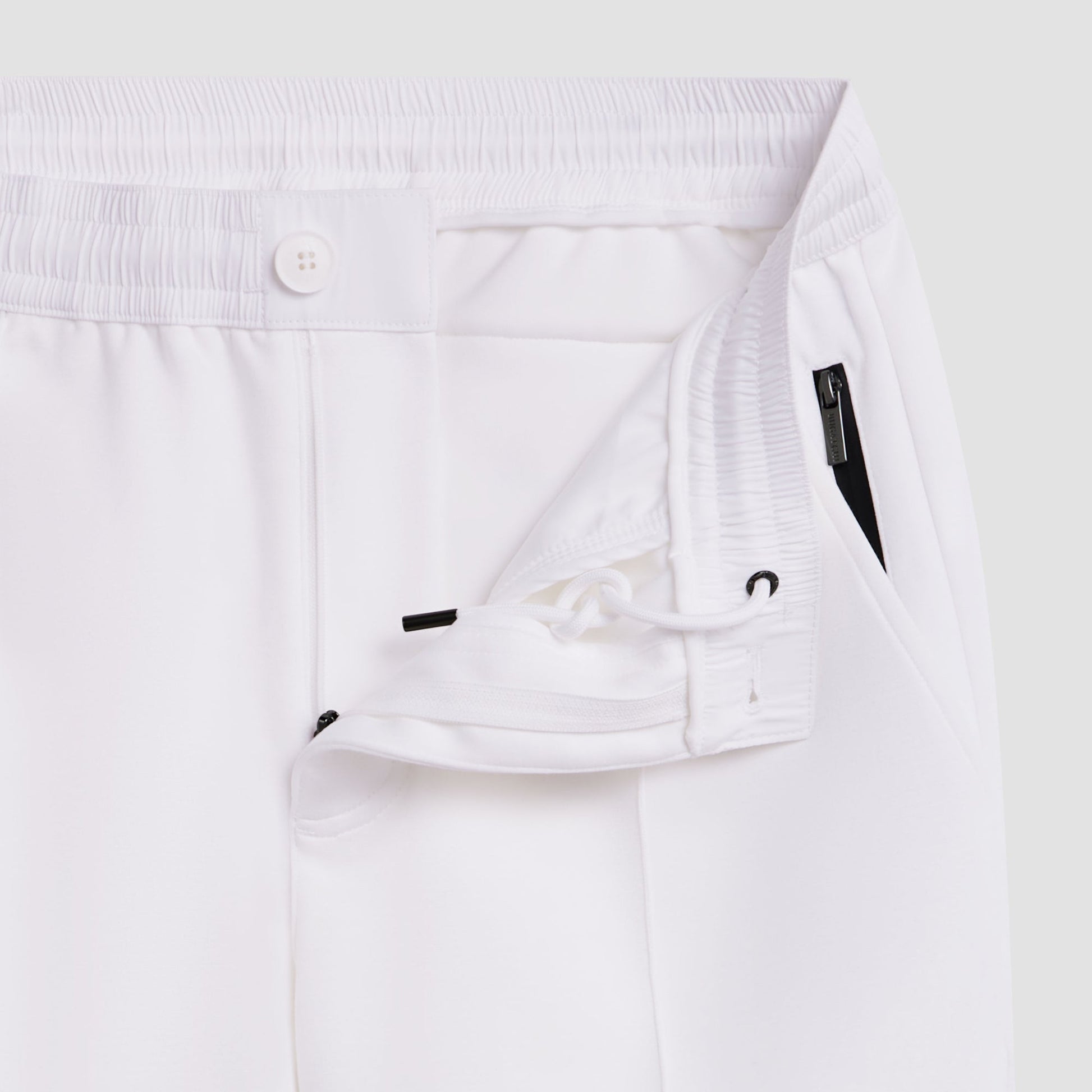 Bugatchi Soft Touch™ Performance Pants Chalk