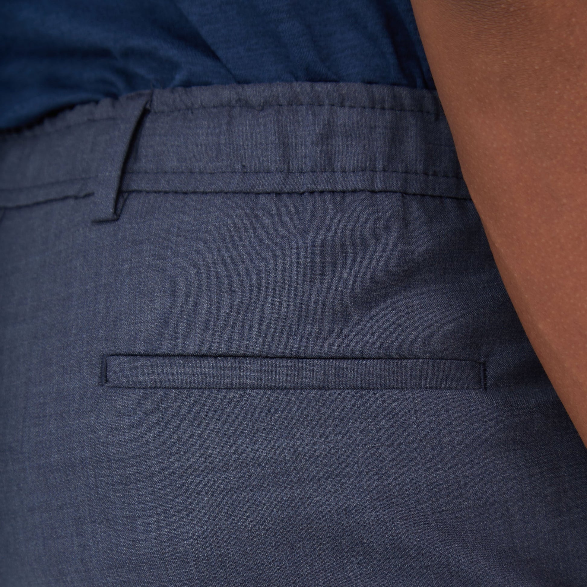 Bugatchi Stretch Wool Travel Dress Pants Cobalt