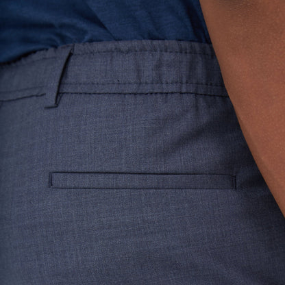 Bugatchi Stretch Wool Travel Dress Pants Cobalt