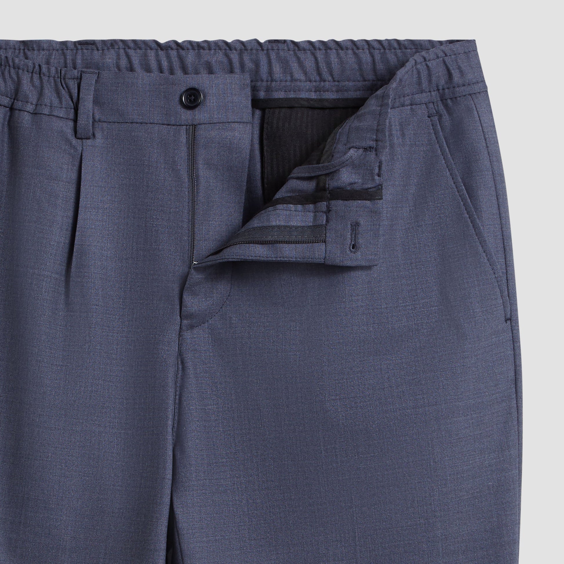 Bugatchi Stretch Wool Travel Dress Pants Cobalt