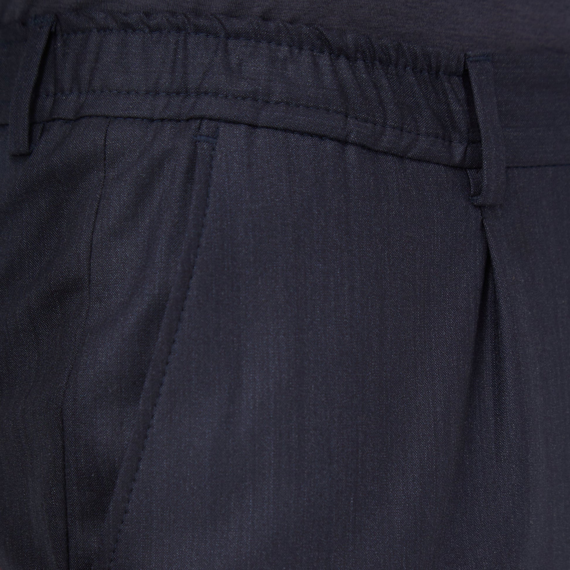 Bugatchi Stretch Wool Travel Dress Pants Navy