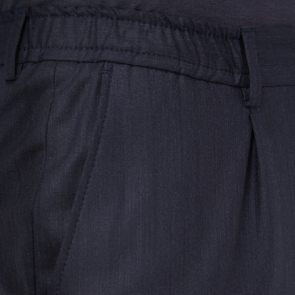 Bugatchi Stretch Wool Travel Dress Pants Navy