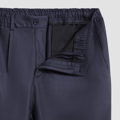 Bugatchi Stretch Wool Travel Dress Pants Navy