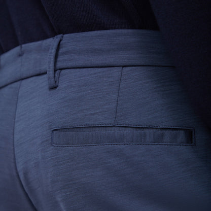 Bugatchi Performance Knit Dress Pants Cobalt