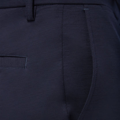 Bugatchi Performance Knit Dress Pants Navy