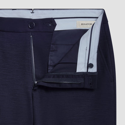 Bugatchi Performance Knit Dress Pants Navy